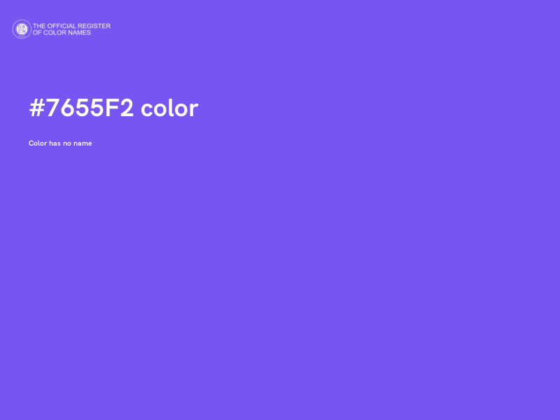 #7655F2 color image