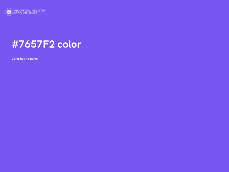 #7657F2 color image