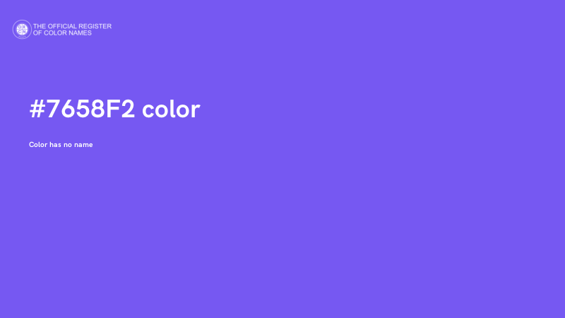 #7658F2 color image