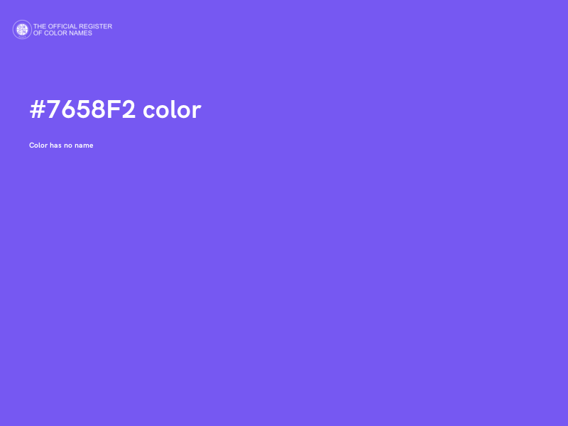 #7658F2 color image