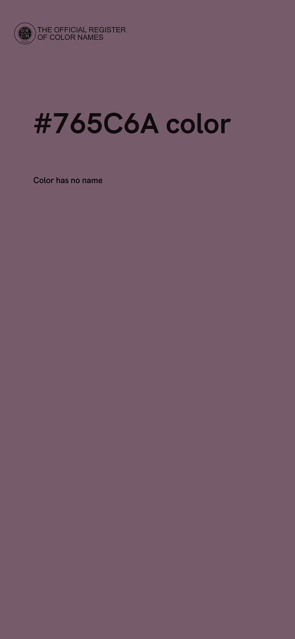 #765C6A color image