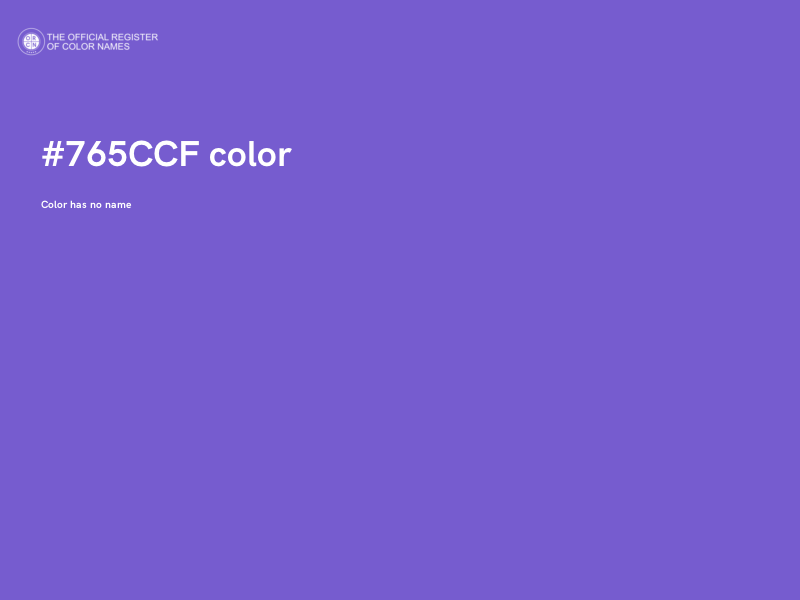 #765CCF color image