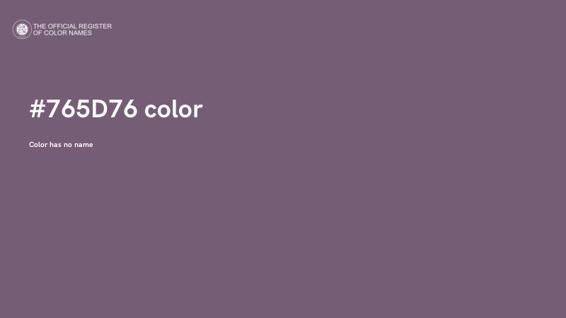 #765D76 color image
