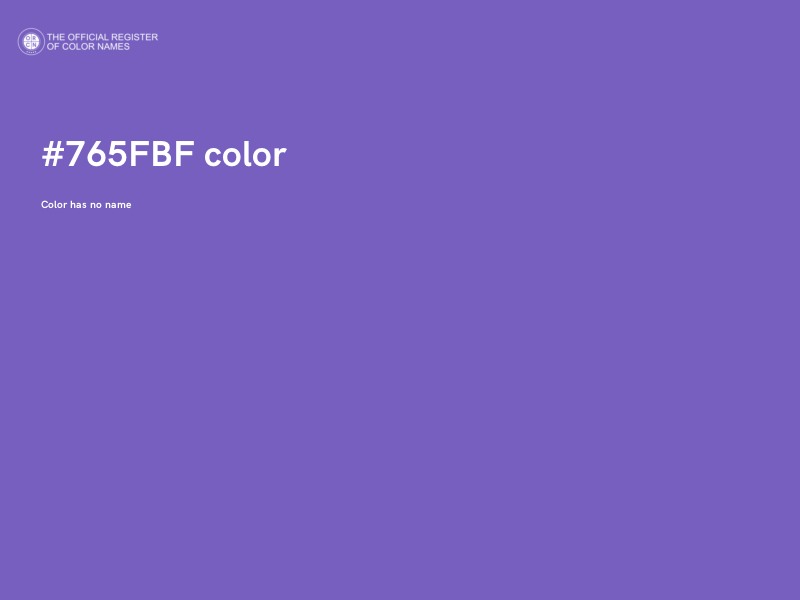 #765FBF color image