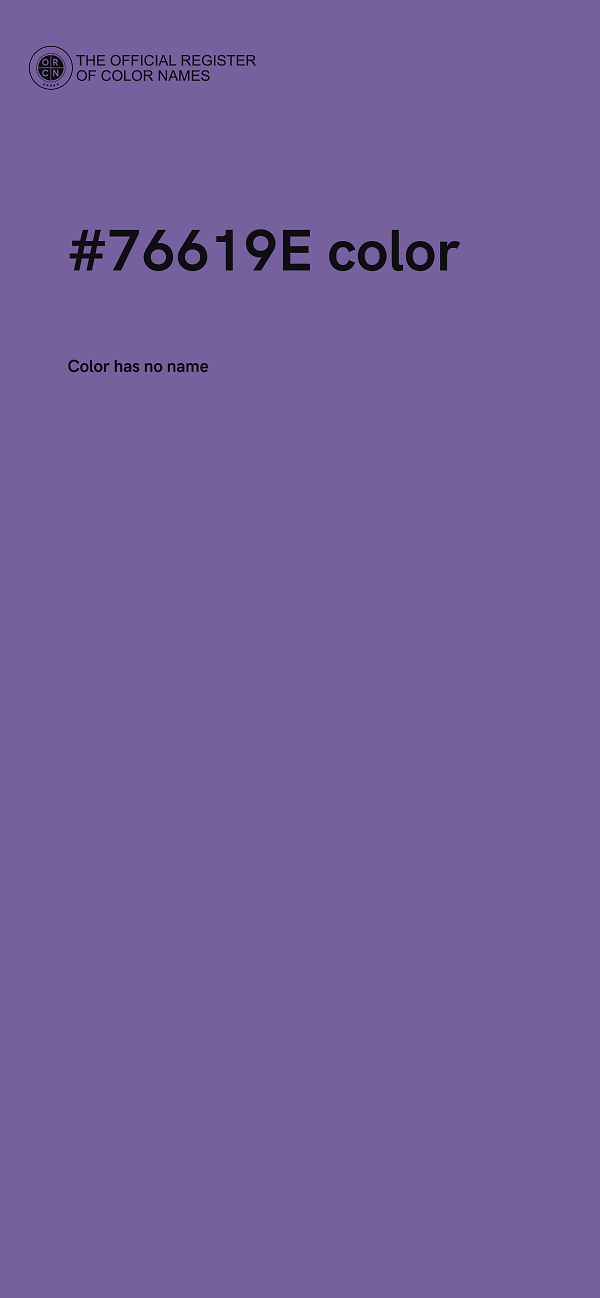 #76619E color image