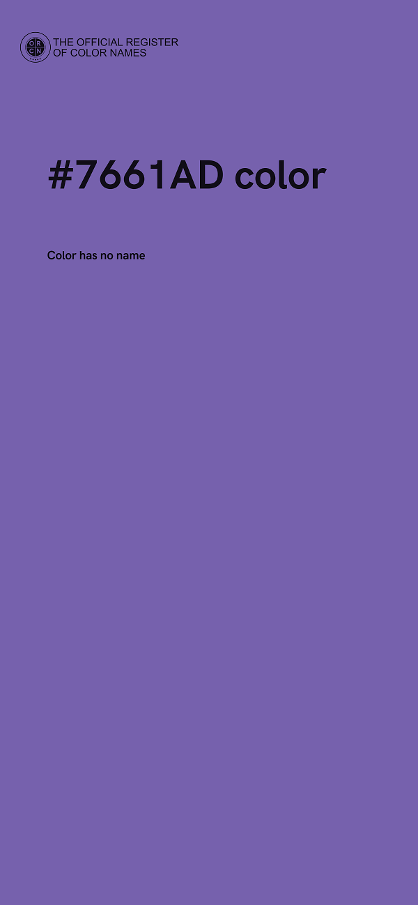 #7661AD color image
