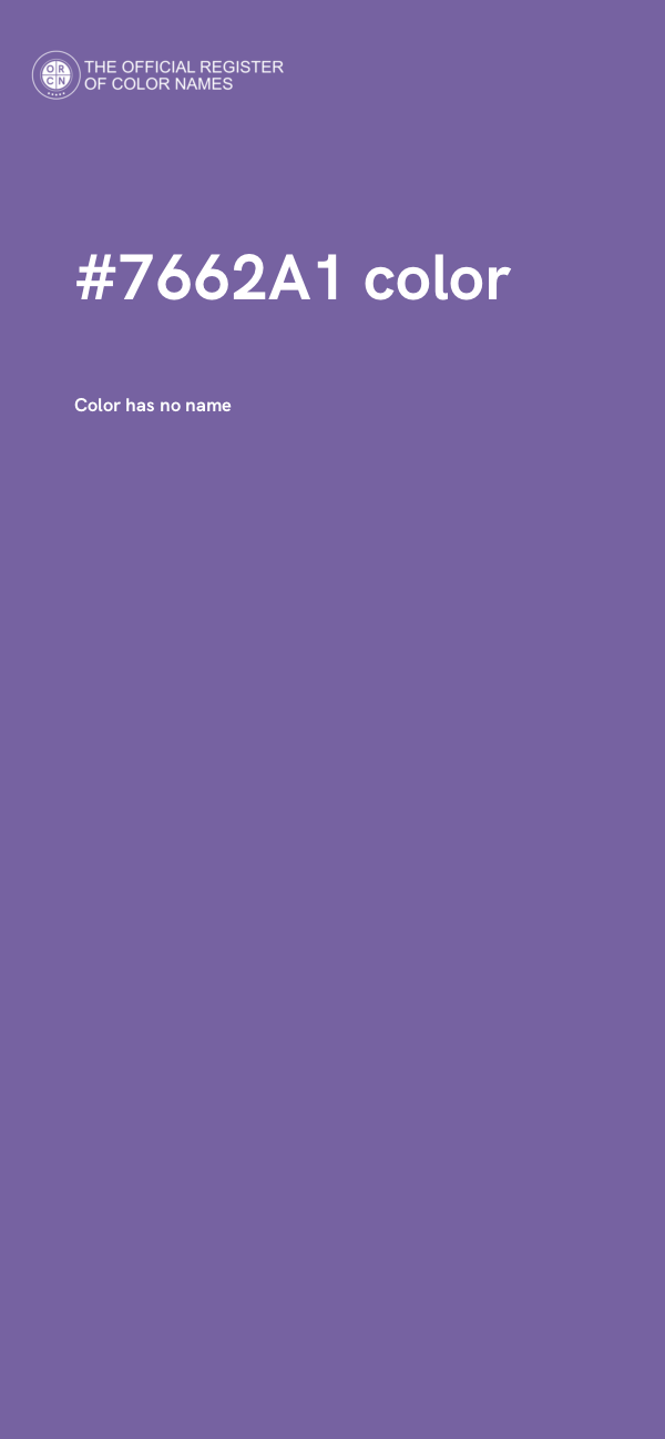 #7662A1 color image