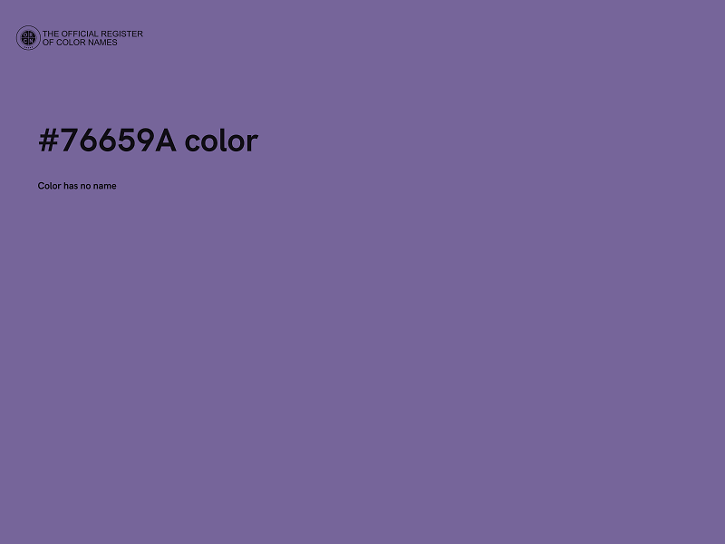 #76659A color image