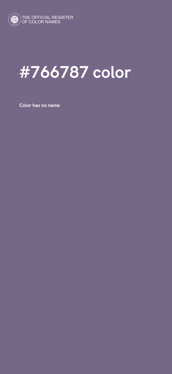 #766787 color image