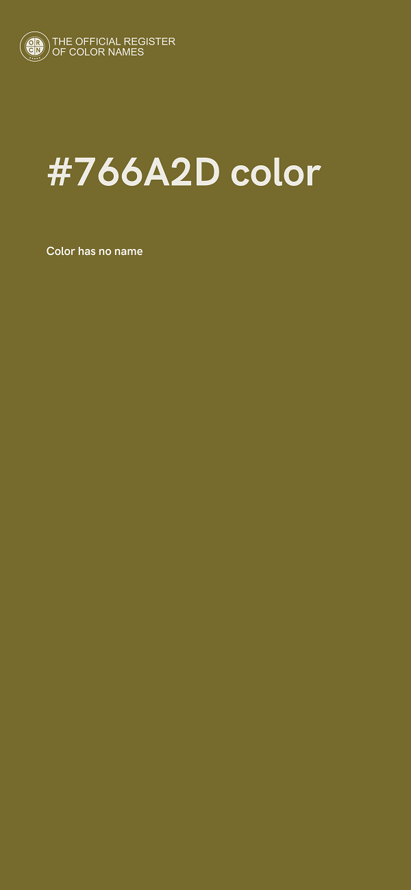 #766A2D color image