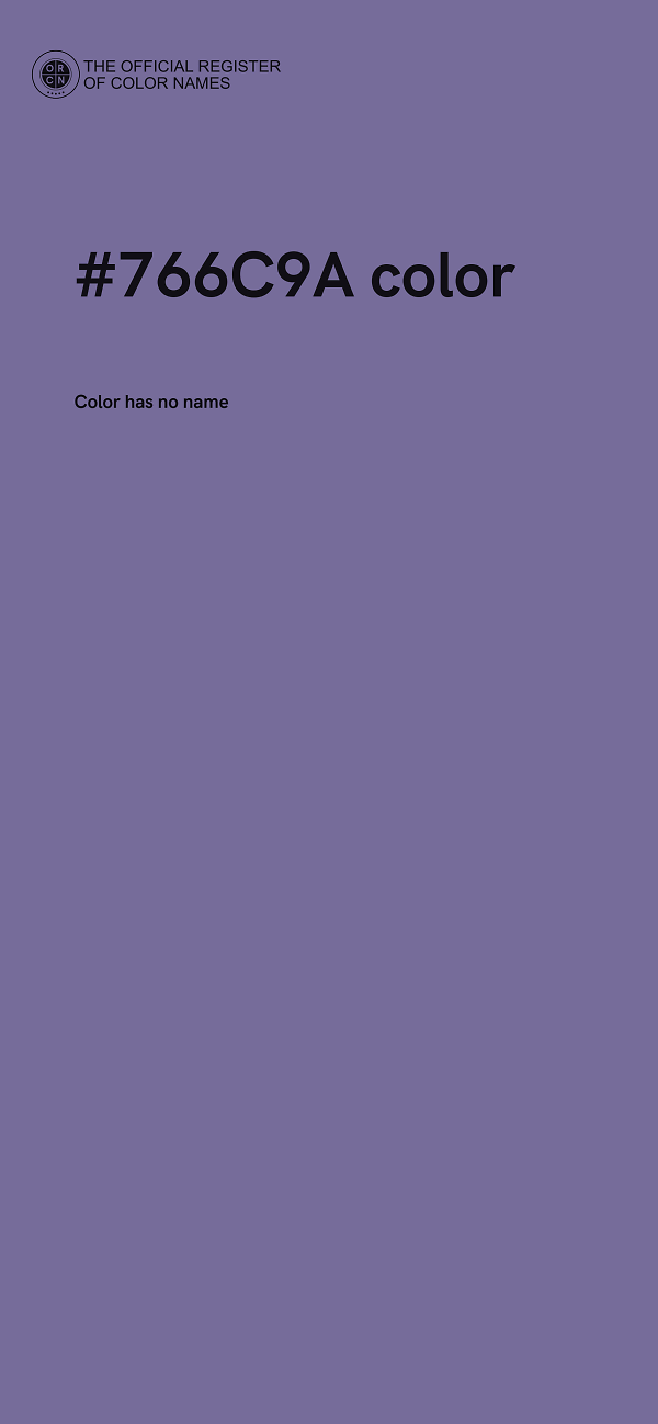 #766C9A color image