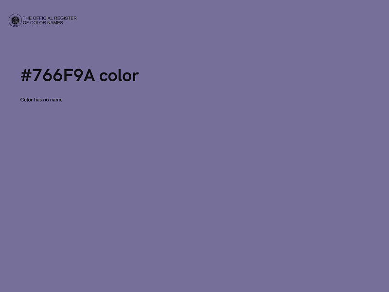 #766F9A color image