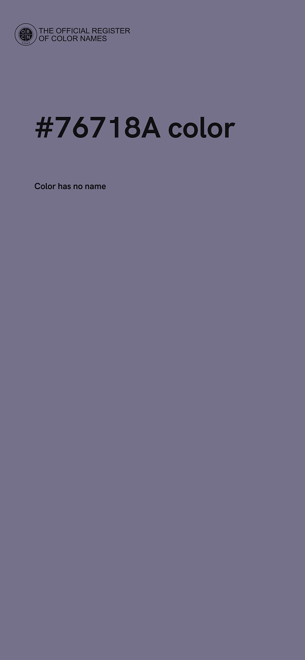 #76718A color image