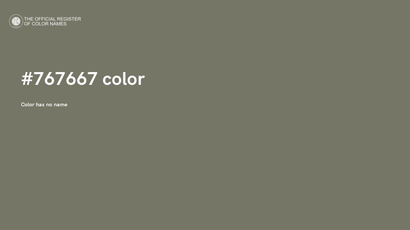 #767667 color image