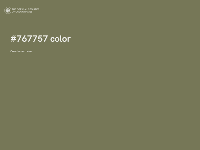 #767757 color image