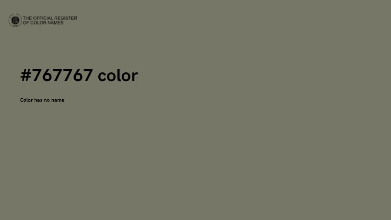 #767767 color image