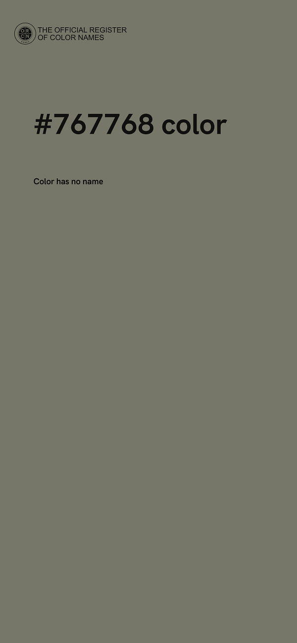 #767768 color image