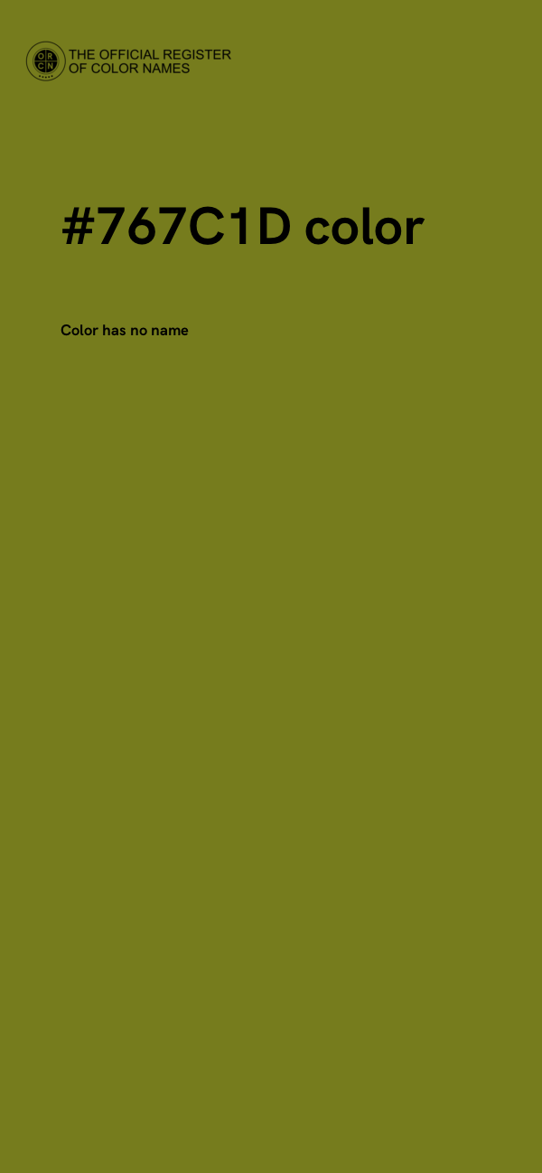 #767C1D color image
