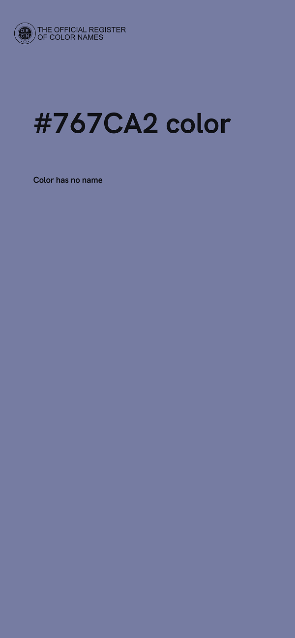 #767CA2 color image