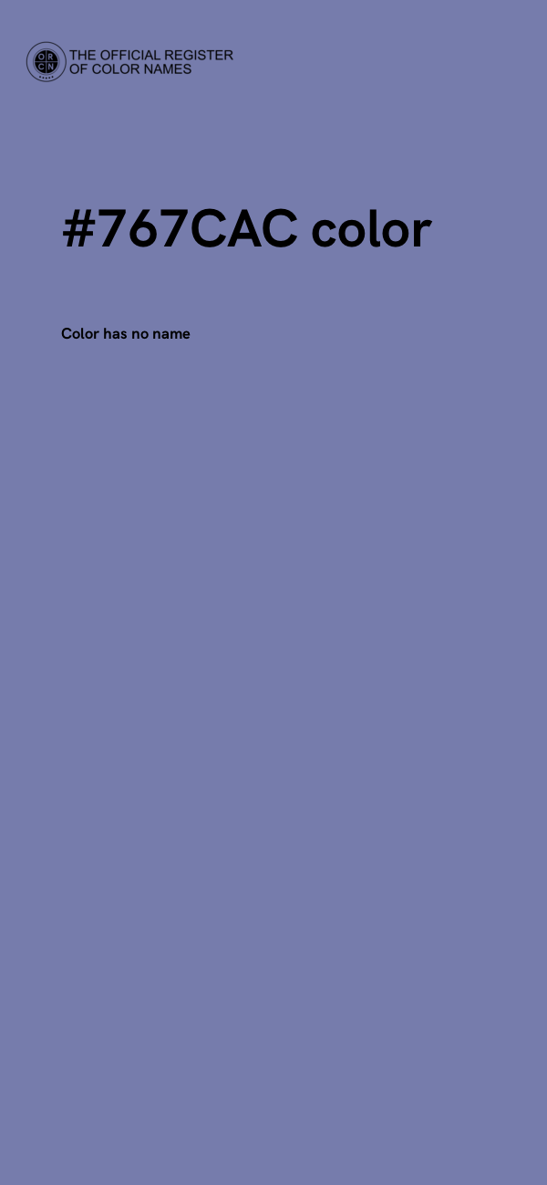 #767CAC color image