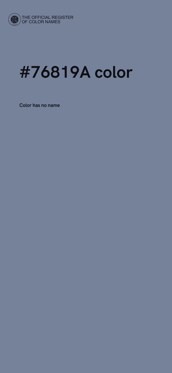 #76819A color image