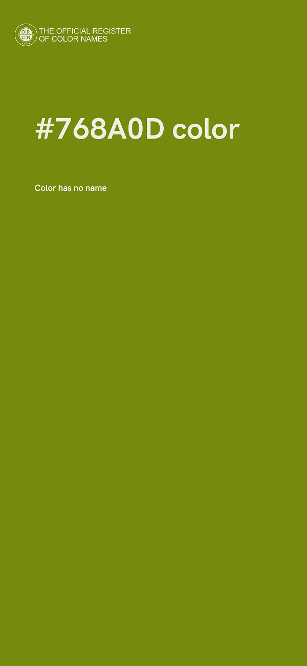 #768A0D color image