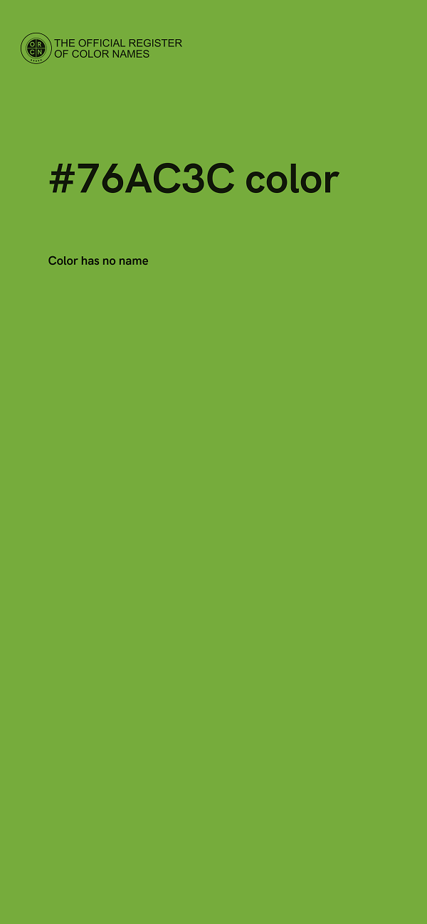 #76AC3C color image