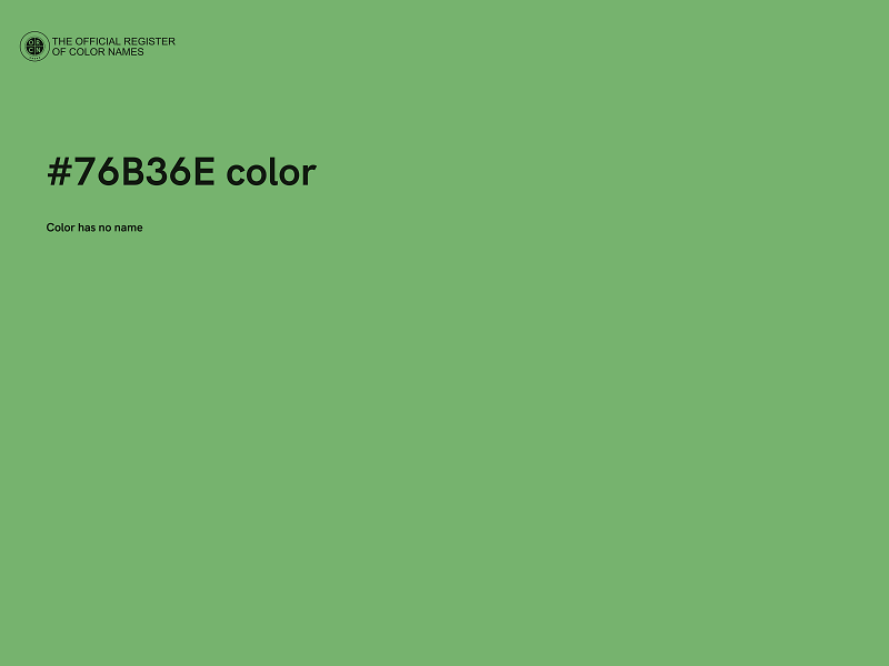 #76B36E color image