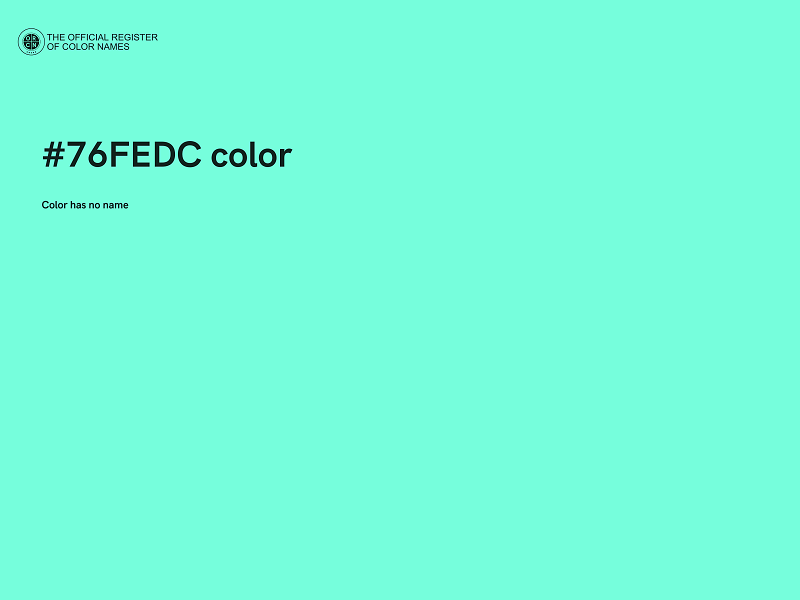 #76FEDC color image