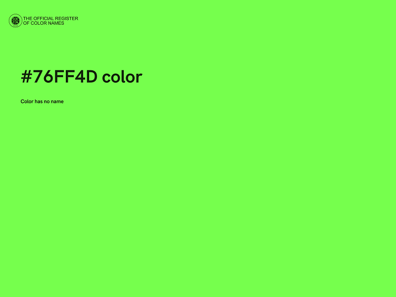 #76FF4D color image