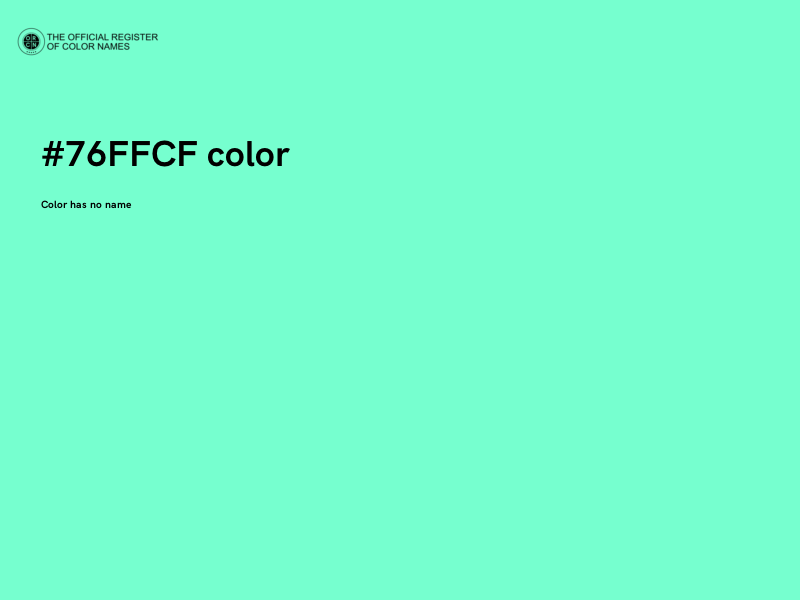 #76FFCF color image