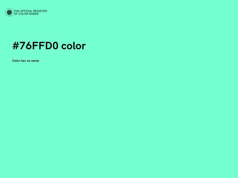 #76FFD0 color image