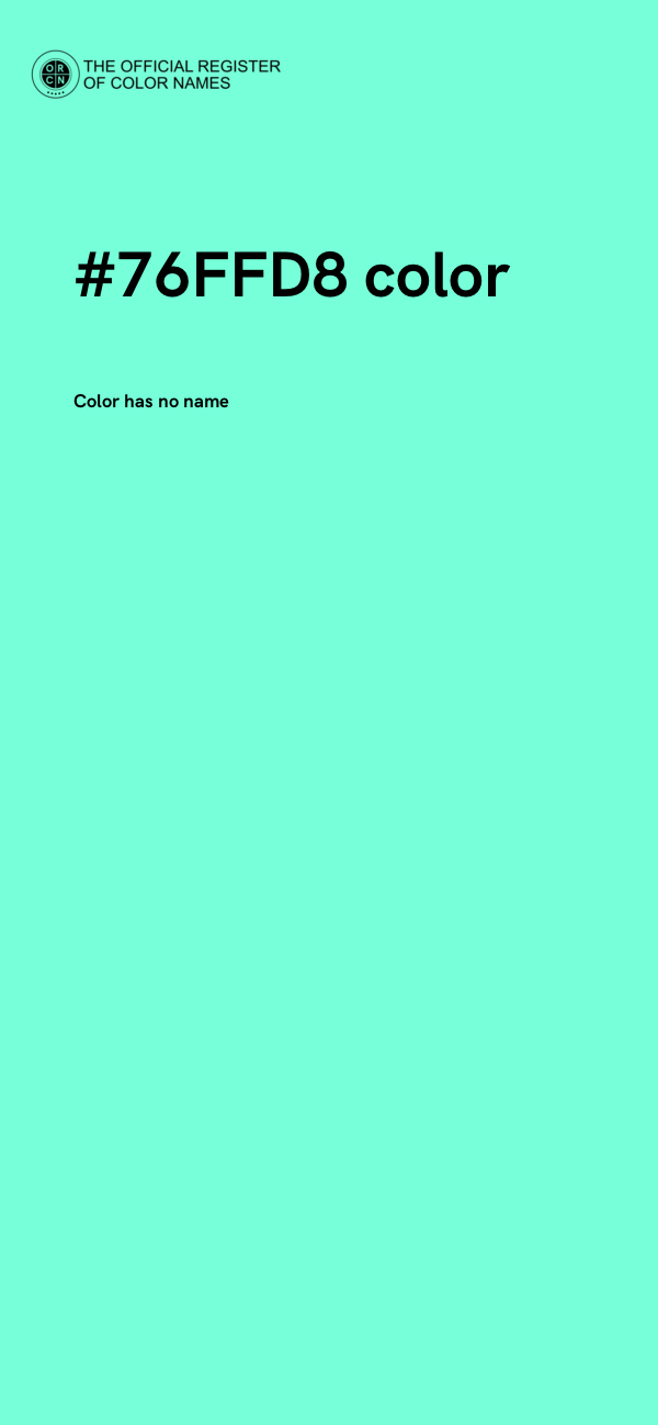 #76FFD8 color image