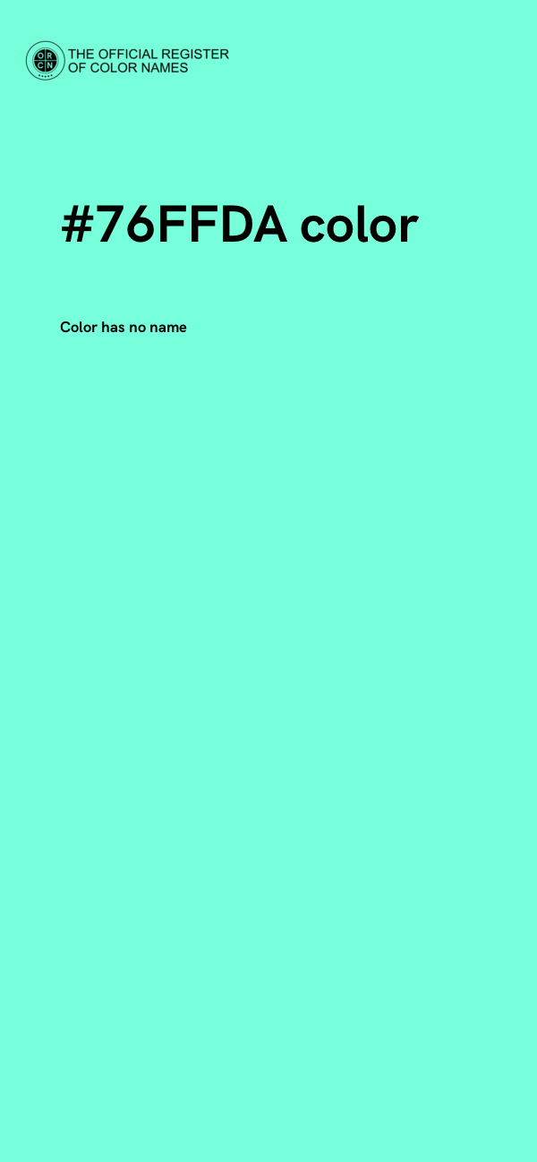 #76FFDA color image