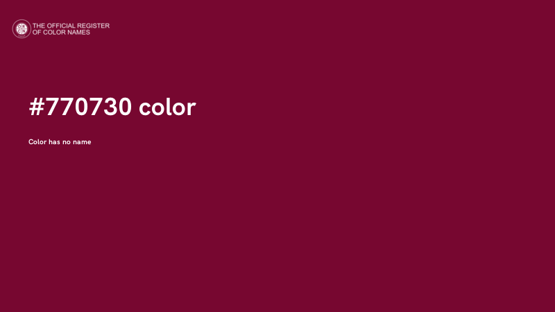 #770730 color image