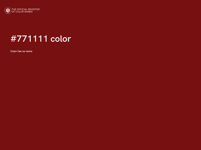 #771111 color image