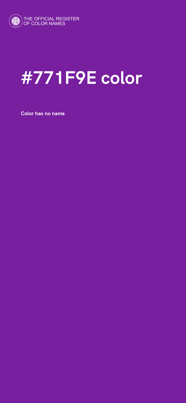#771F9E color image