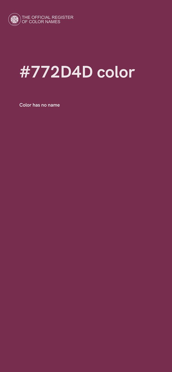 #772D4D color image