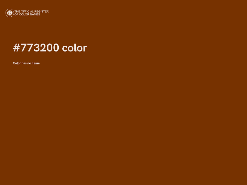 #773200 color image