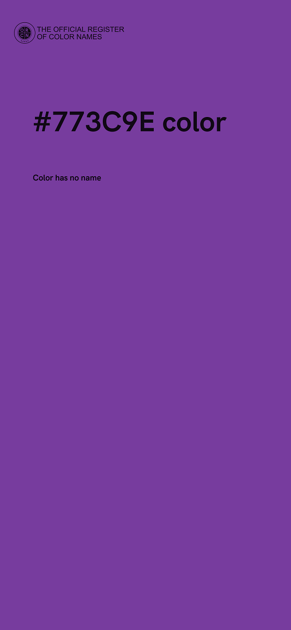 #773C9E color image