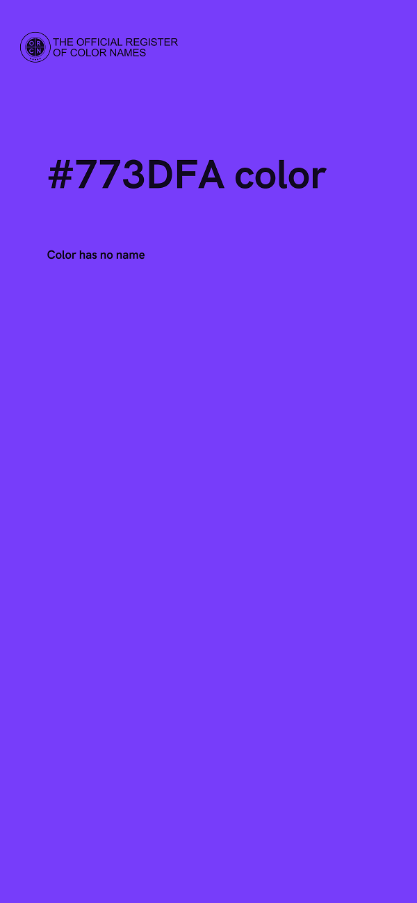 #773DFA color image