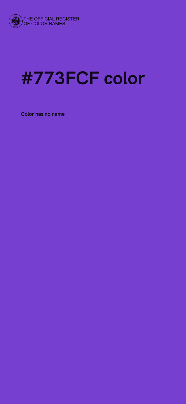 #773FCF color image