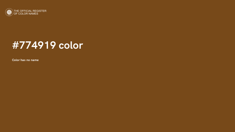 #774919 color image