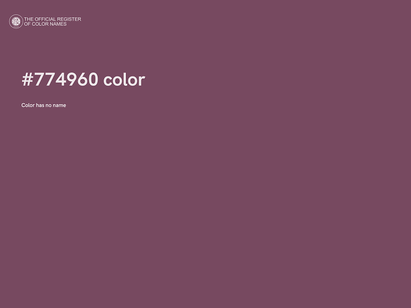 #774960 color image