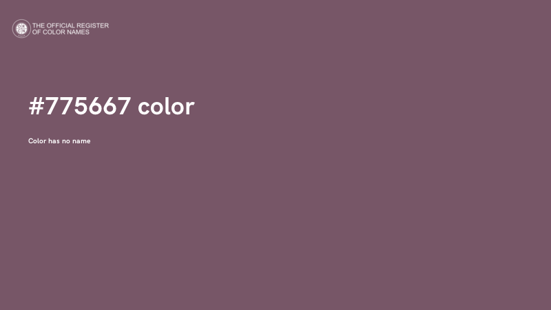 #775667 color image
