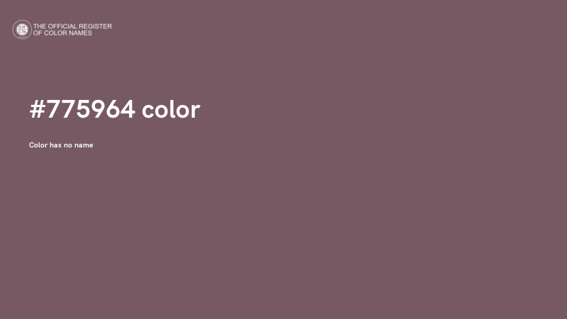 #775964 color image