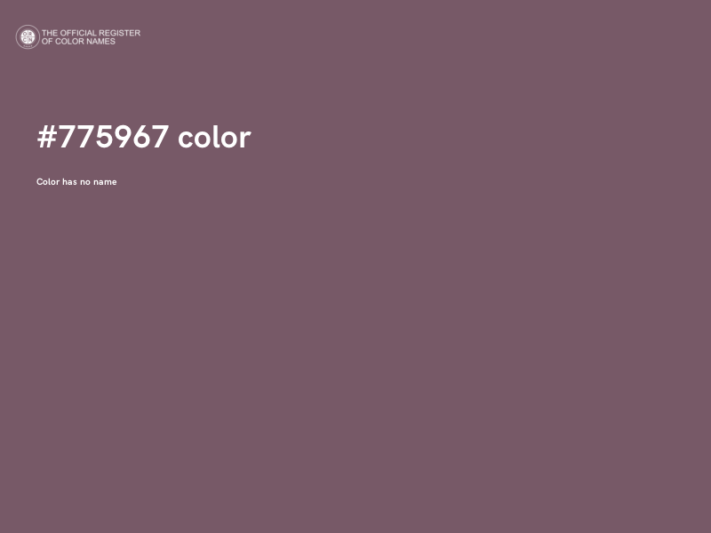 #775967 color image