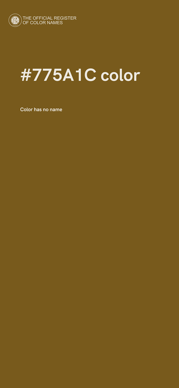 #775A1C color image