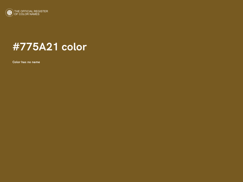 #775A21 color image