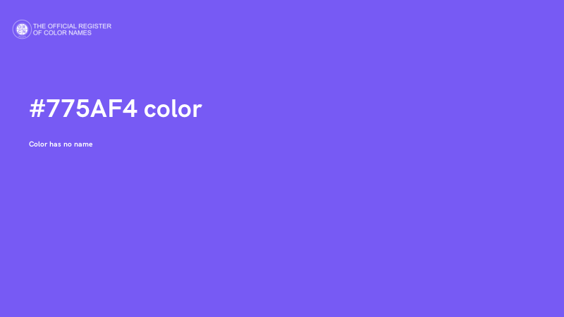 #775AF4 color image
